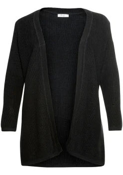 Cardigan aus Grobstrick, in offener Form