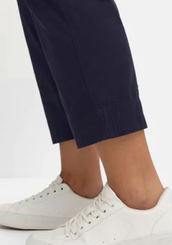 Cargohose in 7/8-Länge, mit Teilgummibund