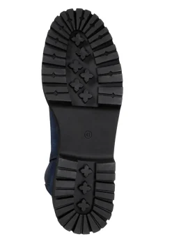 Chelsea-Boots aus Velourslederimitat