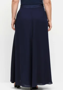 Chiffonrock mit raffiniertem Seitenschlitz