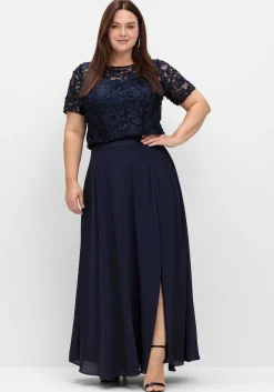 Chiffonrock mit raffiniertem Seitenschlitz