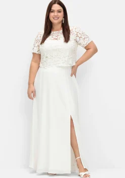 Chiffonrock mit raffiniertem Seitenschlitz