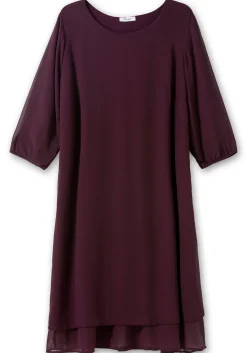 Cocktailkleid aus Chiffon, im Lagenlook