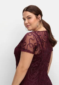 Cocktailkleid mit Zierborten