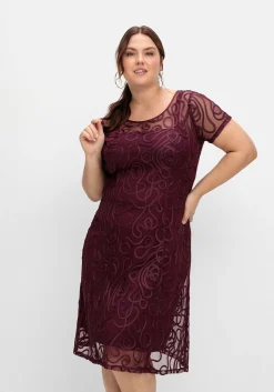 Cocktailkleid mit Zierborten