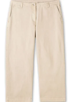 Culotte aus weichem Twill, in gewaschener Optik