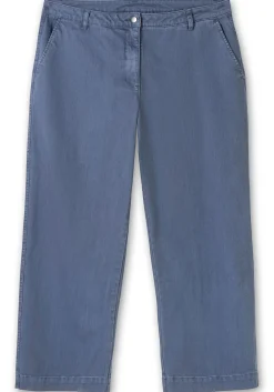Culotte aus weichem Twill, in gewaschener Optik