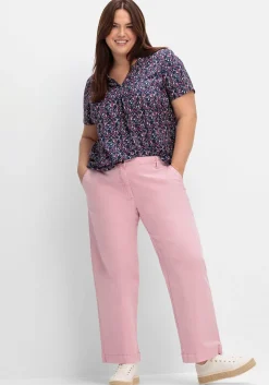 Culotte aus weichem Twill, in gewaschener Optik