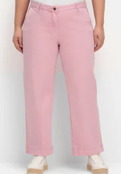 Culotte aus weichem Twill, in gewaschener Optik