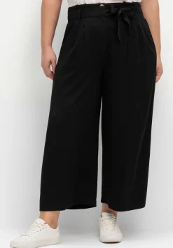 Culotte in Curvy-Schnitt ELLA mit Stoffgürtel
