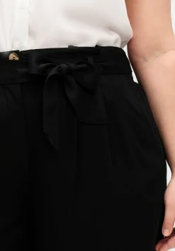 Culotte in Curvy-Schnitt ELLA mit Stoffgürtel
