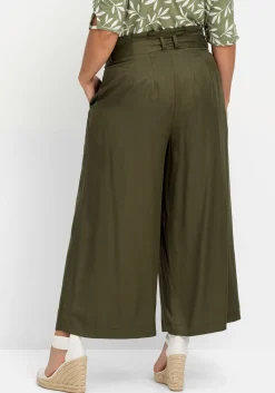 Culotte in Curvy-Schnitt ELLA mit Stoffgürtel