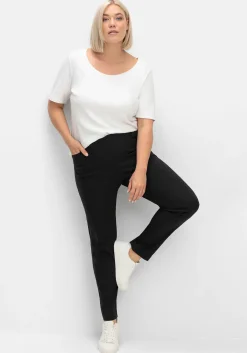 CurvePerfect Hose, mit schmalem Bein und Schlupfbund