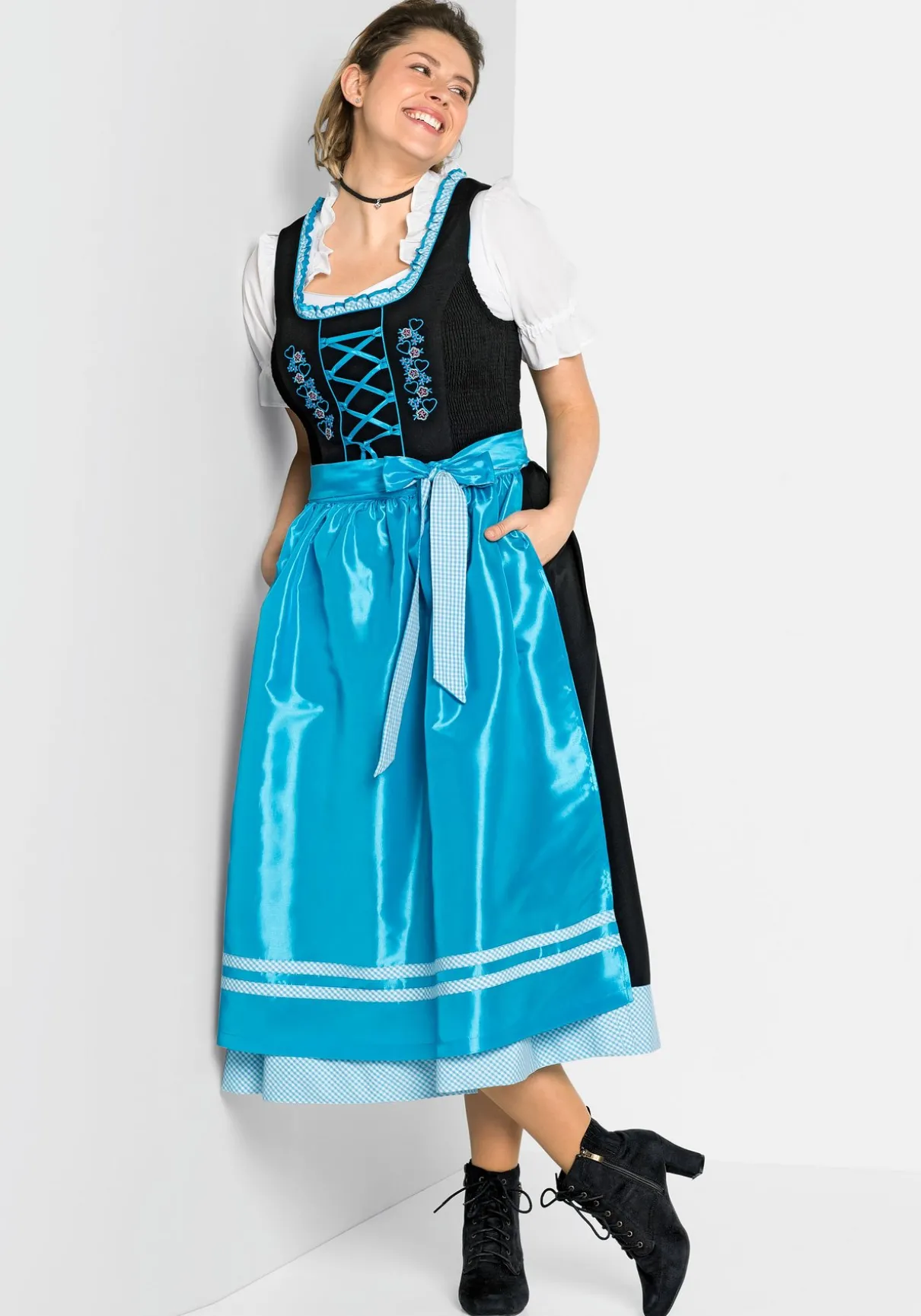 Dirndl mit Schürze 2tlg.