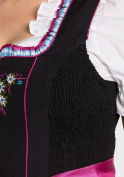 Dirndl mit Schürze und Bluse 3tlg.
