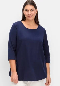 Doppelpack 3/4-Arm-Shirts in leichter A-Linie