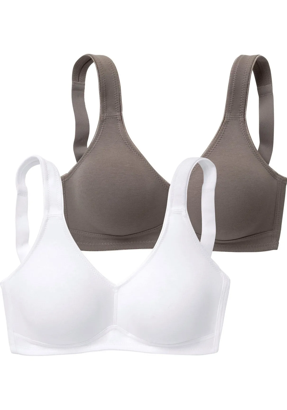 Doppelpack Basic-BHs ohne Bügel