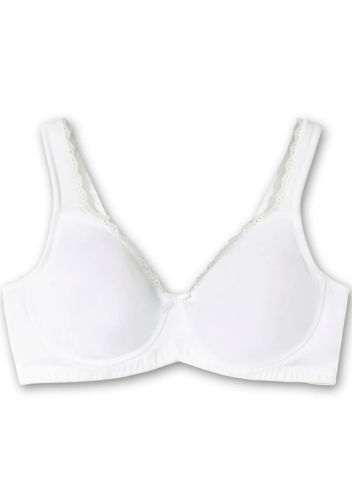 Doppelpack Bügel-BHs mit Spitzenborten