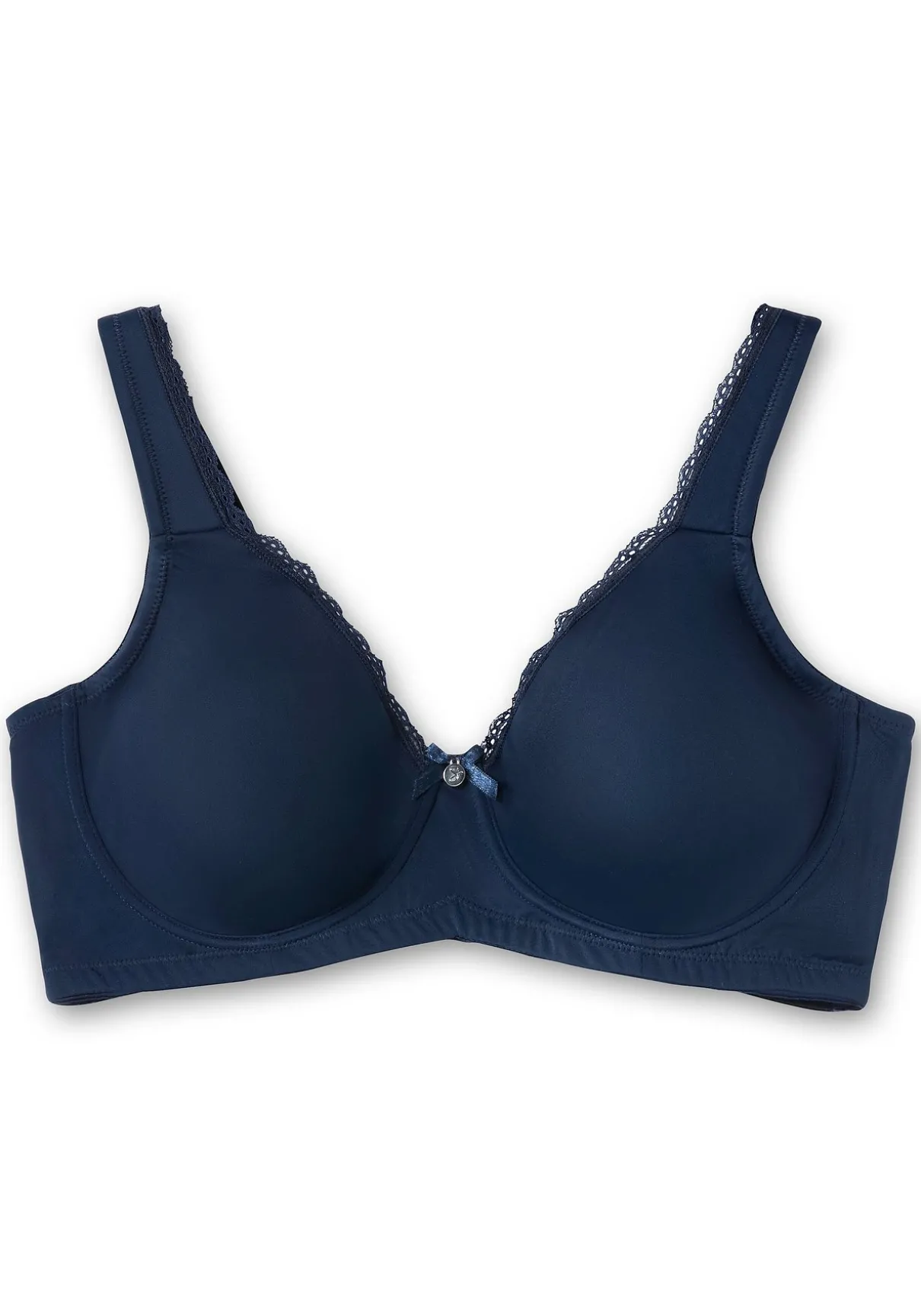 Doppelpack Bügel-BHs mit Spitzenborten