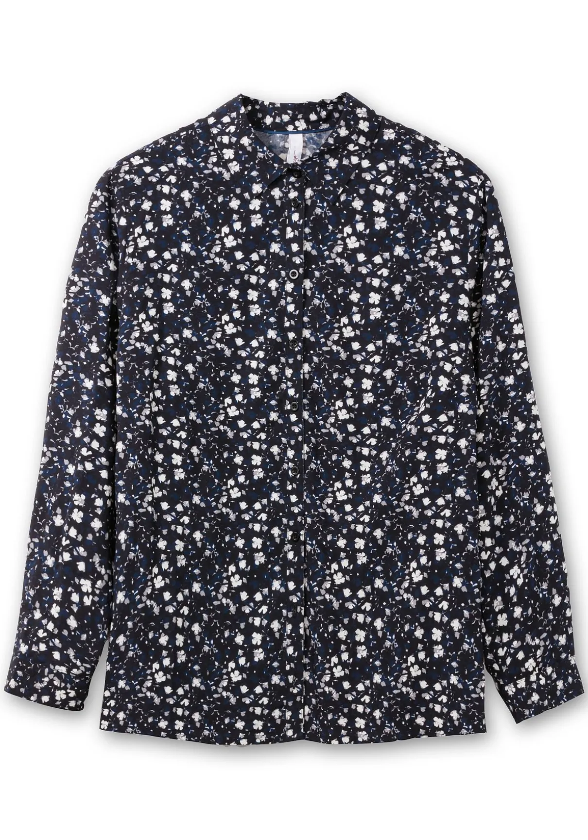 Doppelpack Blusen, uni und gemustert, aus Viskose