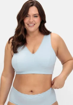 Doppelpack Bustiers mit Spitzenbesatz