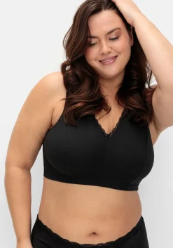 Doppelpack Bustiers mit Spitzenbesatz