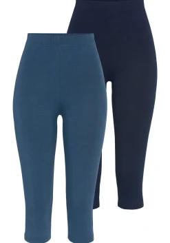 Doppelpack Capri-Leggings