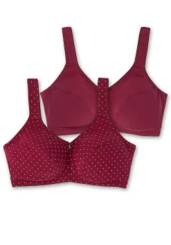 Doppelpack Entlastungs-BHs ohne Bügel