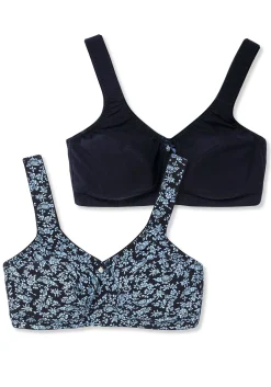 Doppelpack Entlastungs-BHs ohne Bügel