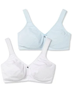 Doppelpack Entlastungs-BHs ohne Bügel