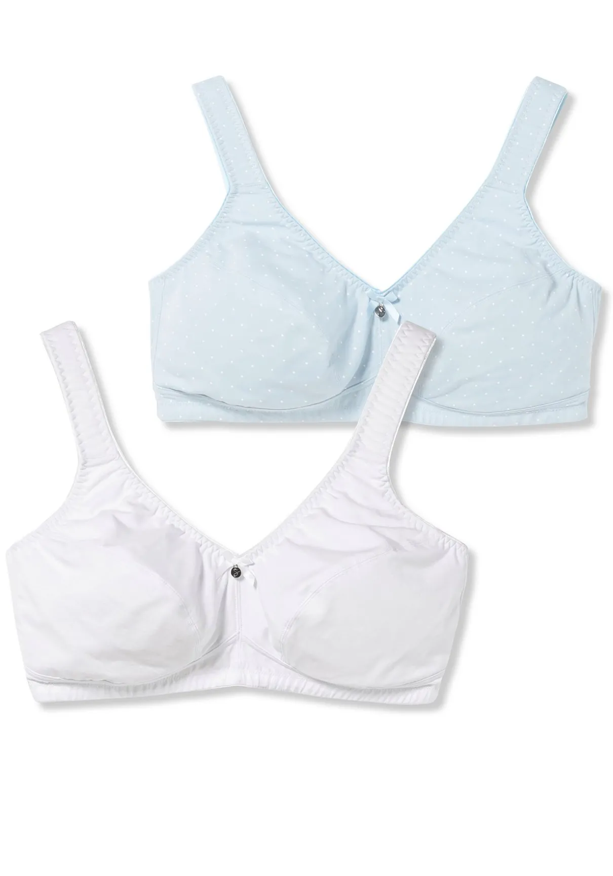 Doppelpack Entlastungs-BHs ohne Bügel