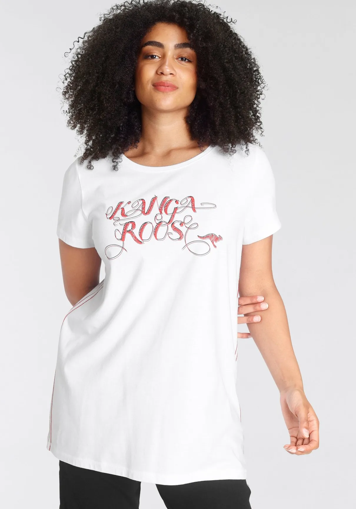 Doppelpack Longshirts mit Rundhalsausschnitt