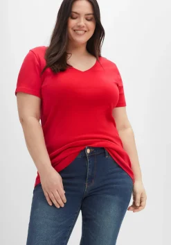 Doppelpack Shirts mit V-Ausschnitt