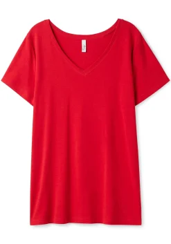 Doppelpack Shirts mit V-Ausschnitt