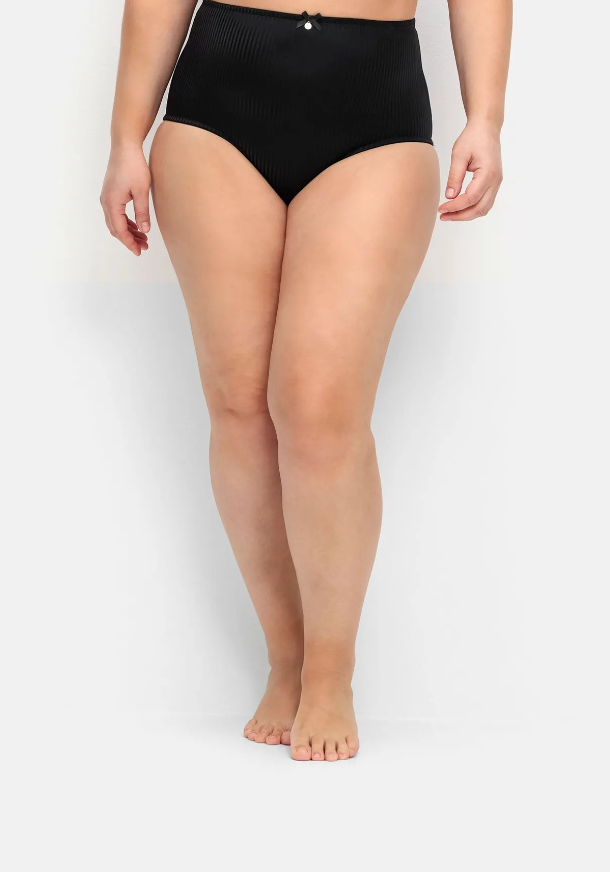 Doppelpack Slips mit Spitze und Shapingeinsatz