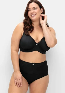 Doppelpack Taillenslips mit Spitzeneinsatz