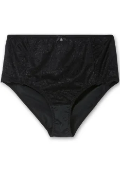 Doppelpack Taillenslips mit Spitzeneinsatz