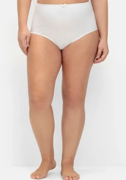 Dreierpack Taillenslips mit Zierschleife vorn