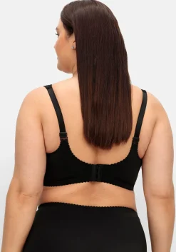 Entlastungs-BH mit transparenter Spitze, ohne Bügel