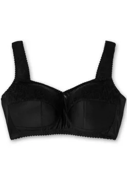Entlastungs-BH mit transparenter Spitze, ohne Bügel