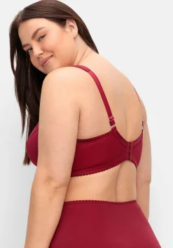 Entlastungs-BH ohne Bügel, in Satinoptik