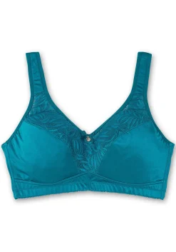 Entlastungs-BH ohne Bügel, mit Spitze