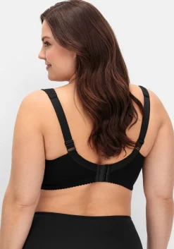 Entlastungs-BH ohne Bügel, mit Mesh-Einsätzen