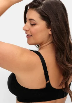 Entlastungs-BH ohne Bügel, mit Spitze