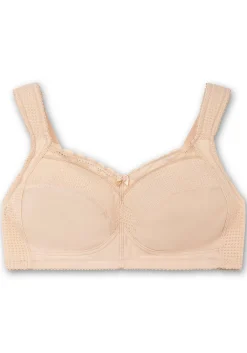 Entlastungs-BH ohne Bügel, mit Spitze