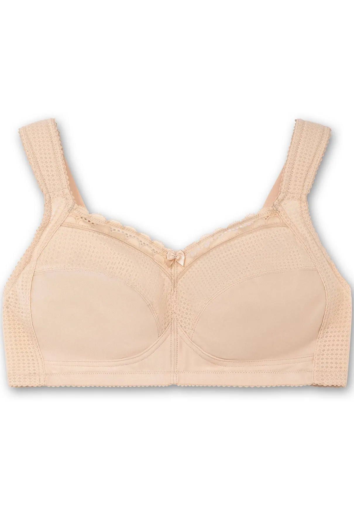 Entlastungs-BH ohne Bügel, mit Spitze