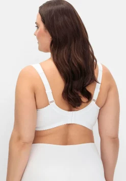 Entlastungs-BH ohne Bügel, mit Mesh-Einsätzen