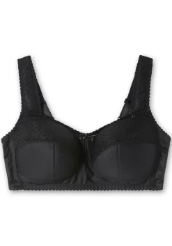 Entlastungs-BH ohne Bügel, mit Spitzen-Details