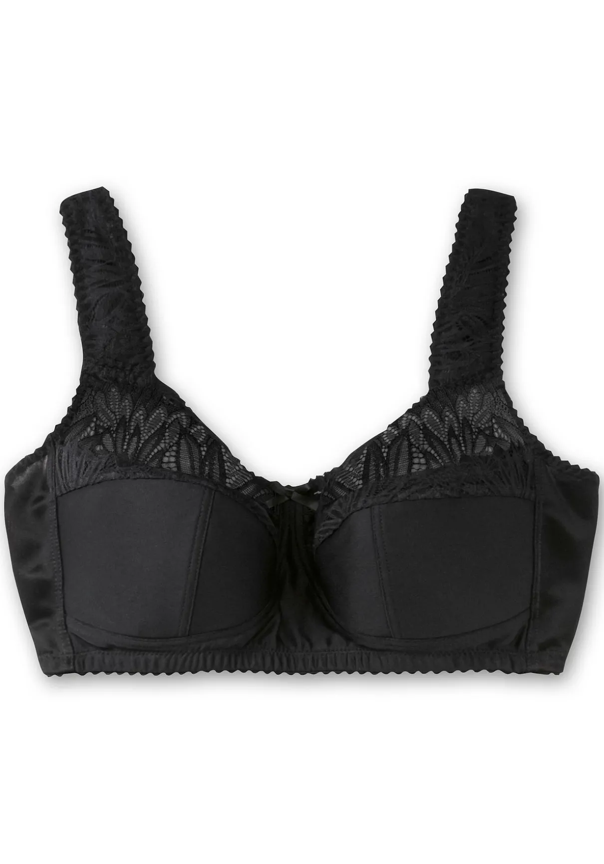 Entlastungs-BH ohne Bügel, mit Spitze