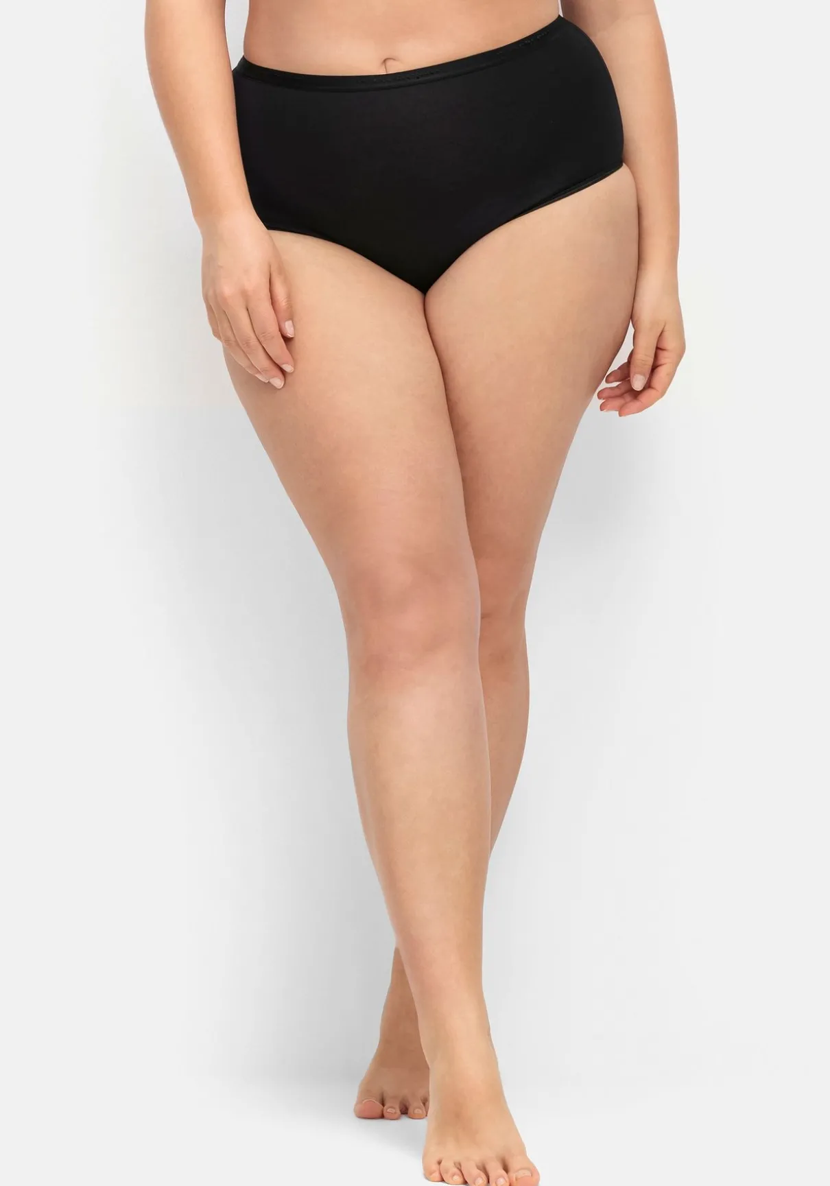 5er-Pack Taillenslips, aus Baumwollstretch